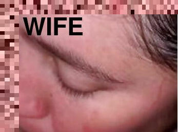 Wife Sucks FTM Cock