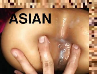 asiatique, anal, ejaculation-sur-le-corps, hardcore, japonais, ejaculation-interne, décapage