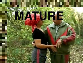 Mature Slut Is Fucked Hard In This Wild Outdoor Scene
