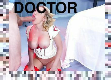 Nurse babe kagney lynn carter cures patients paralysis with her holes