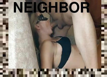 A Neighbor Fucked A Sexy Neighbor Hard