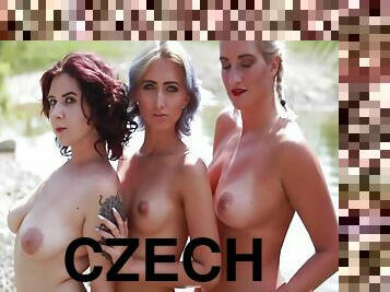 Three Czech Girls Making Striptease 13 Min