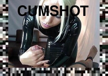 Latex Cumshot Edging