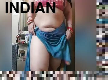 Indian Step Mom Teasing Step Son With