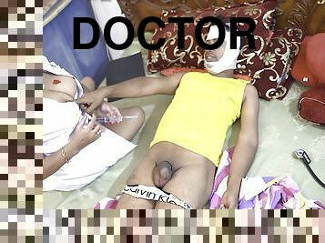 Sexy Dirty Doctor Treatment With Her Patient , Sex Therapy Specialist
