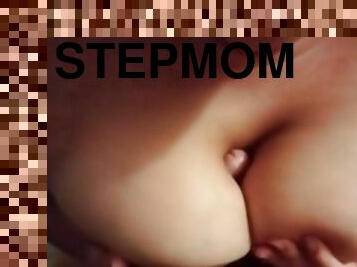 My Stepmom Loves That I Leave Her A Juicy Cum After A Titjob