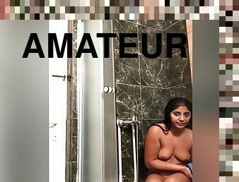 Today Exclusive-sexy Nri Girl Bathing Part 1