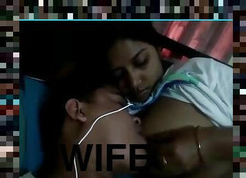 Desi Wife Feeding Big Boobies To Husband’s Friend