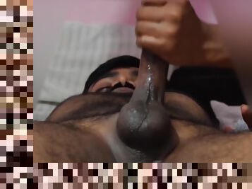 Sri Lankan In Penis Massage Closeup - She Takes Care Of My Precious Cock