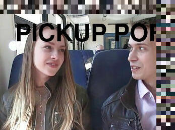 Pickup porn with girl from the train