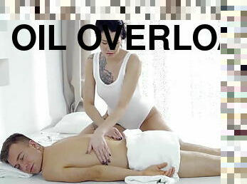 Oil overload fuck fest