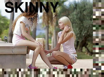 Super cute skinny lesbian teens