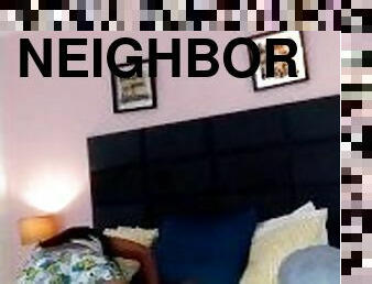 I was so horny and decided to fuck my neighbor