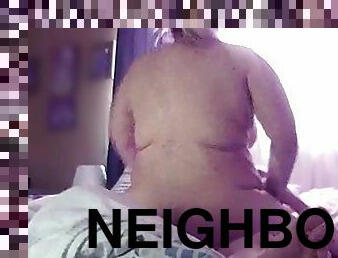 Native neighbor BBW Blaze riding my cock to orgasm