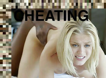Cheating babe Ash Hollywood has an affair with BBC coach