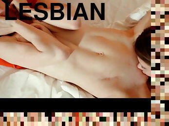 Nubile lesbians in lesbian pussy lick