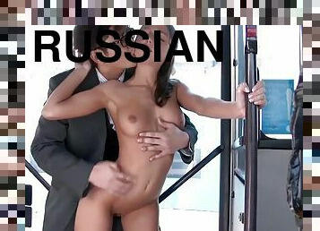 Russian girl on Bus - Foxi Di