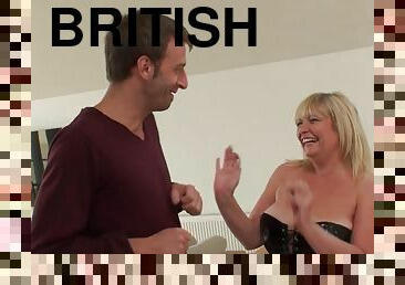 Mom British Sub Gets BDSM Lovemaking Humiliation