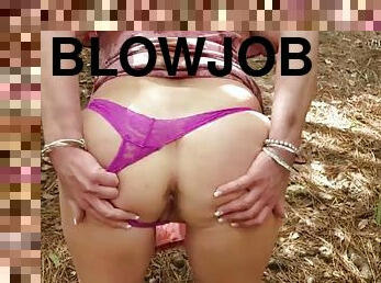 If you catch her masturbating you can get a free blowjob