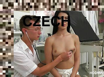 hot czech teen Lady Dee medical exam fetish sex