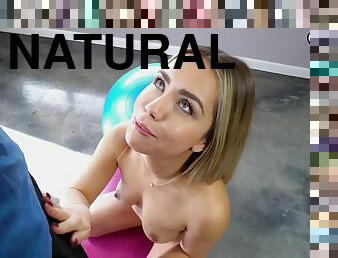 cute fitness girl Alina Lopez POV sex video