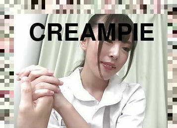 Nipponese nurse creampie hot porn clip