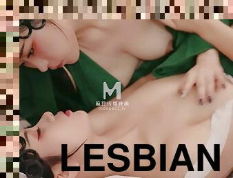 Jap raunchy lesbians exciting sex clip