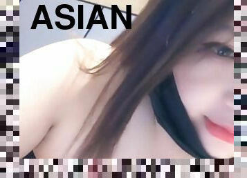 asiatique, cul, gros-nichons, masturbation, chatte-pussy, amateur, babes, doigtage, sale, webcam