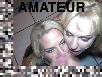 amateur, fellation, ejaculation-sur-le-corps, lesbienne, hardcore, double, salope, sale, point-de-vue, trou-de-la-gloire