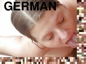 German curvy girl next door girlfriend try anal homemade
