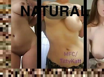 HUGE NATURAL TITS REVEAL COMPILATION - SOLO TEASING