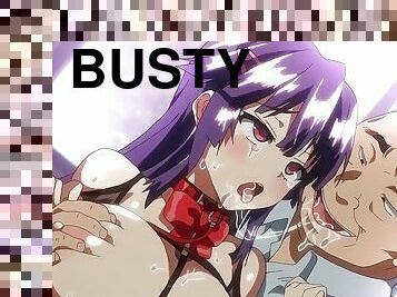 Busty Hentai teen hardcore porn video