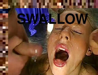 Anna (18) swallows 68 loads at legendary gangbang parties - anna