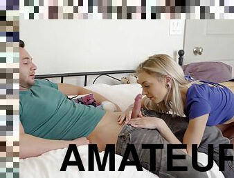 Amateur homemade video of threesome with Chloe Temple & Reagan Foxx