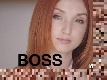 VIXEN Beautiful Assistant Fucks Her Boss To Relieve Stress