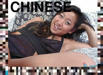 Chinese teen Tinah Star fucked in her soft wet pussy