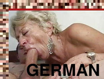 Blonde German granny