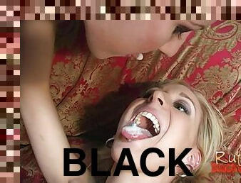 Black man gets his dick pleasured by Lisa Marie and Ruth Blackwell