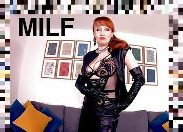 Naughty redhead MILF Red XXX is the ultimate tease