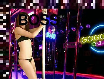 Adorable Thai girl fucks her boss for gogo bar job