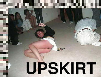 Upskirt compilation amateur girls