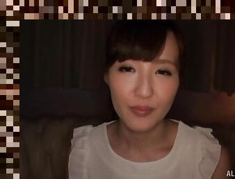 Close up video of adorable Japanese babe Misaki Kohanai having sex