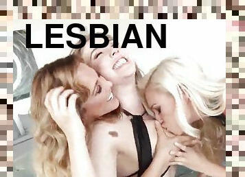 Lesbian Kinky Threesome Sex