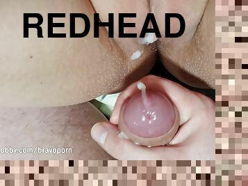 BBW redhead Taylor Burton oiled and fucked