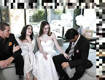 Teen Brides Have Orgy Before Wedding