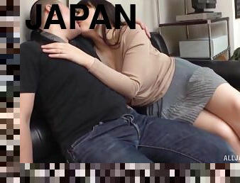 Chubby Japanese loves all possible sex poses with her boyfriend