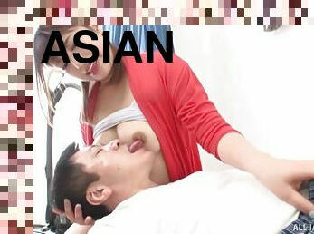 Asian couple in love want to reach an orgasm together like never before