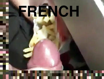 my buddy’s cum like delicious french fries