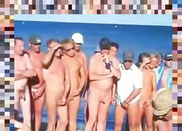 Sensational Public Nudist Orgy