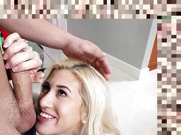 Cristi is a hot blonde who wants to feel a man's pulsating dong